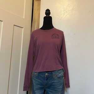 Parks Project Women's Mauve Long Sleeve Tee